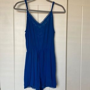 Cobalt Blue Romper